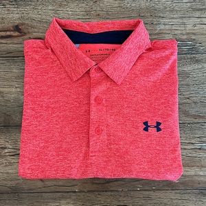 Under Armour Orange Polo